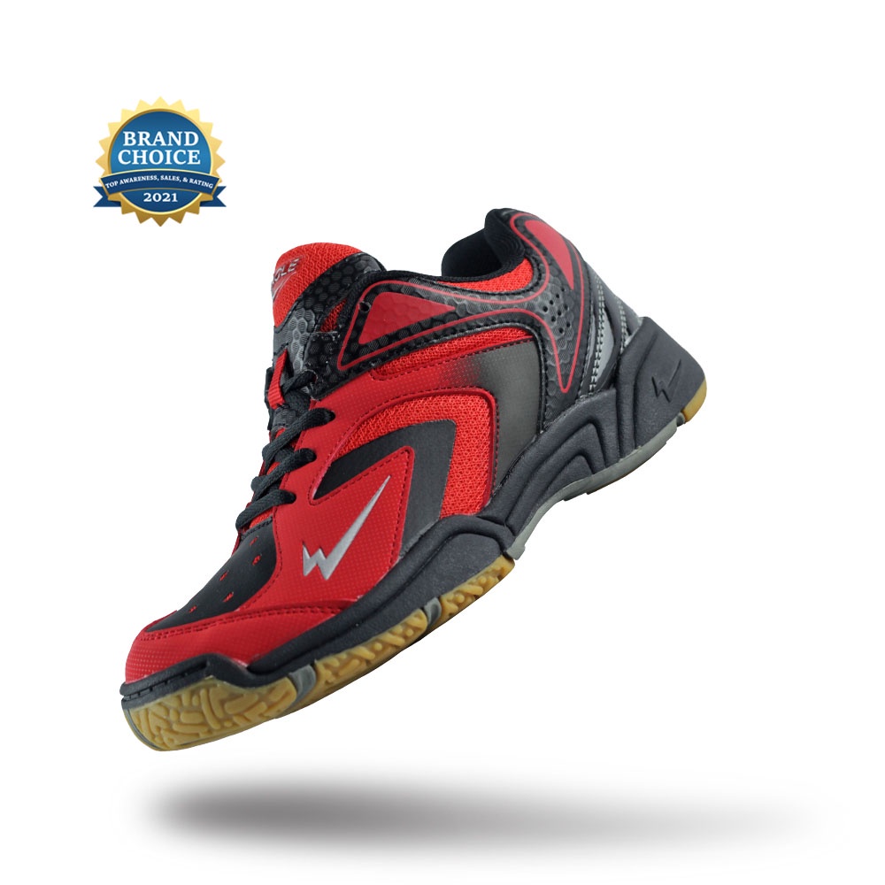 Eagle Artax Jr Sepatu Badminton Kids Fiery Hitam Shopee Indonesia