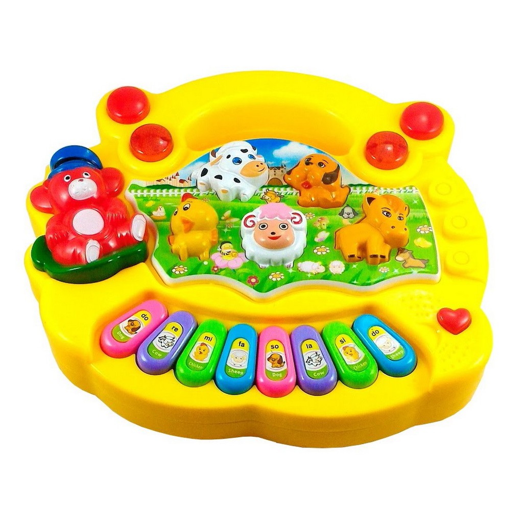Jual Animal Farm Piano Mainan Musik Anak Dan Bayi | Shopee Indonesia