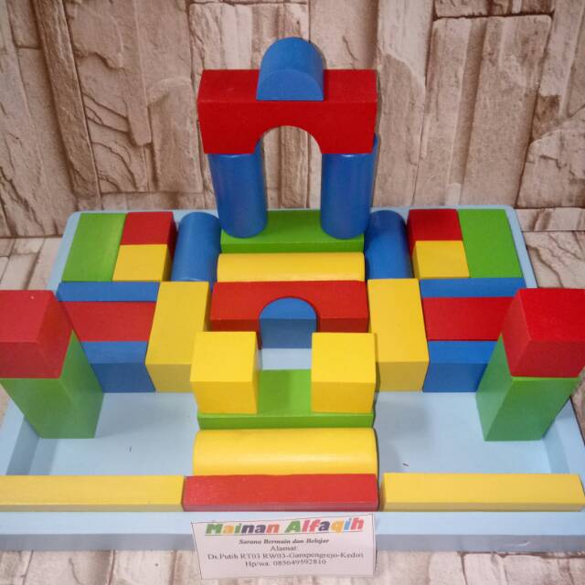 Jual Mainan Anak Edukatif- Balok Warna Kreatif Berkwalitas | Shopee Indonesia