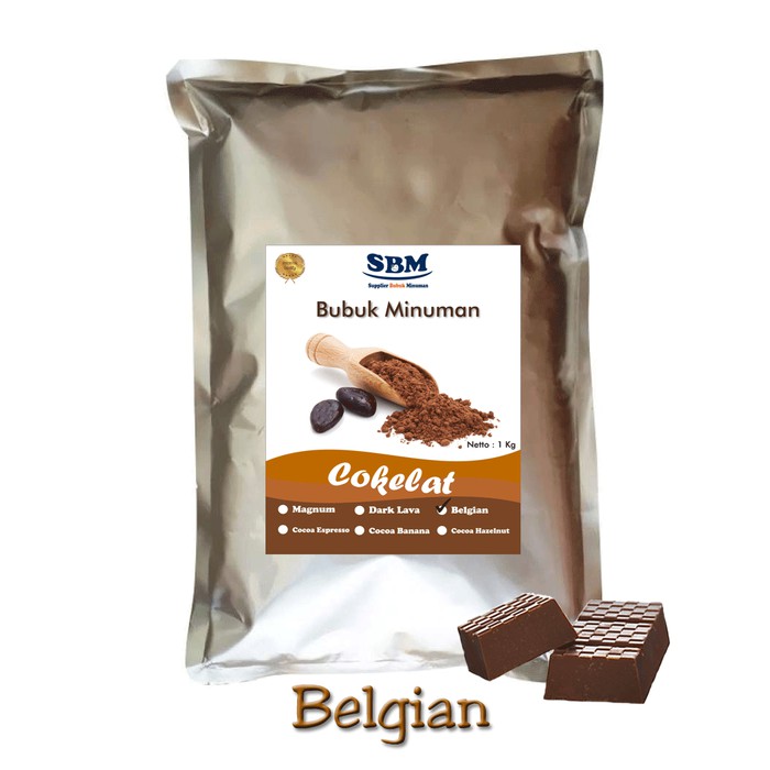 Jual Bubuk Minuman Belgian Chocolate Powder Drink Cocoa Cokelat Premium Taste Coklat | Shopee Indonesia