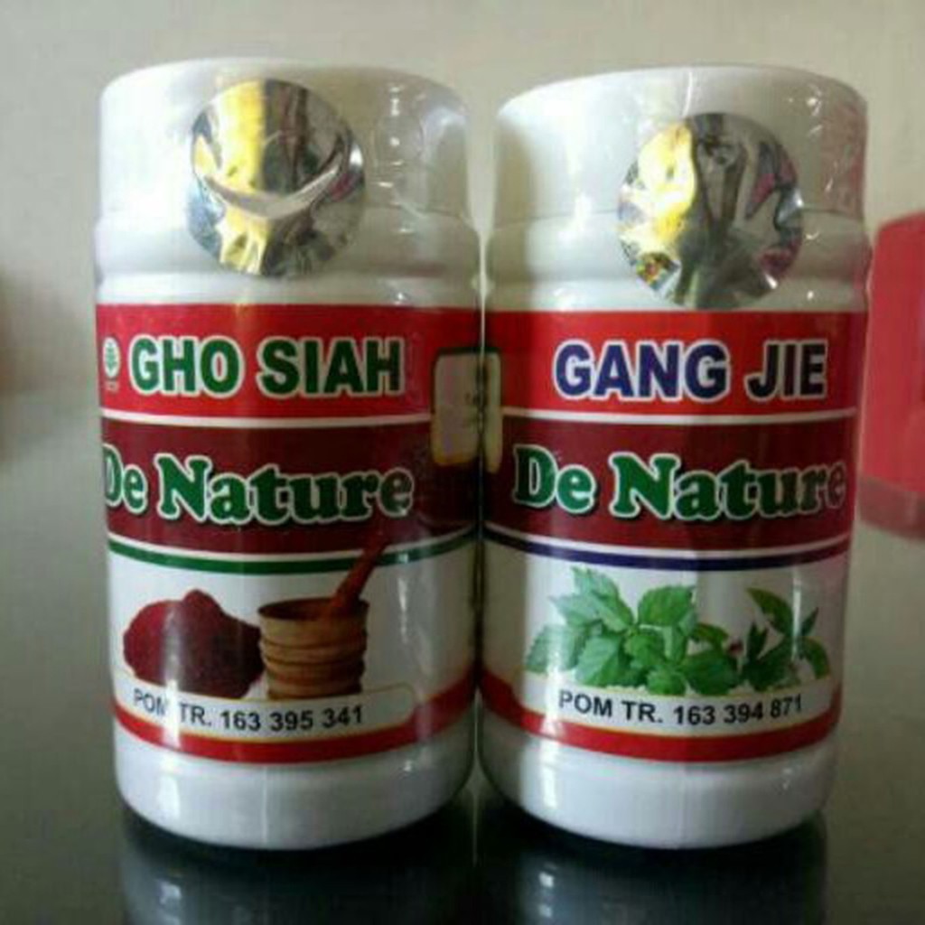 GANG JIE GHO SIAH OBAT SIPILIS RAJA SINGA GONORE KENCING NANAH DE NATURE  HERBAL ASLI | Shopee Indonesia