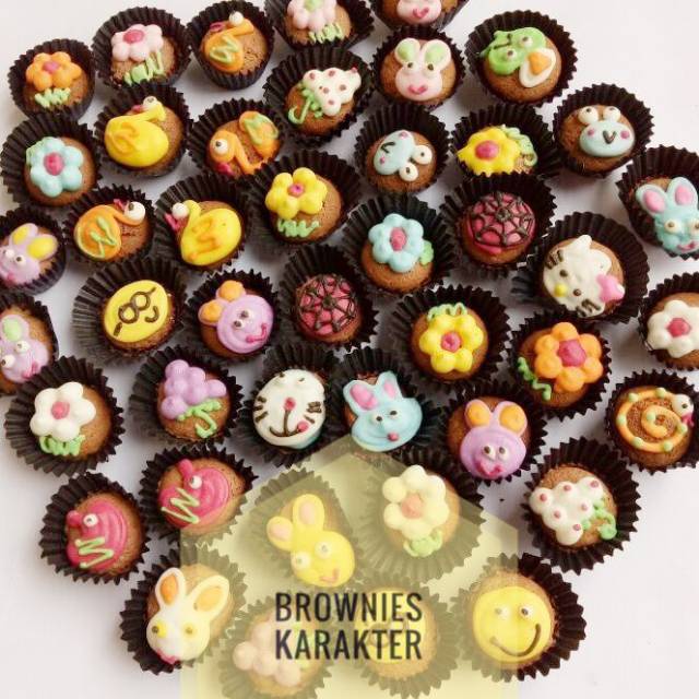 Brownies Kering karakter , Cookies Kues Lebaran | Shopee Indonesia