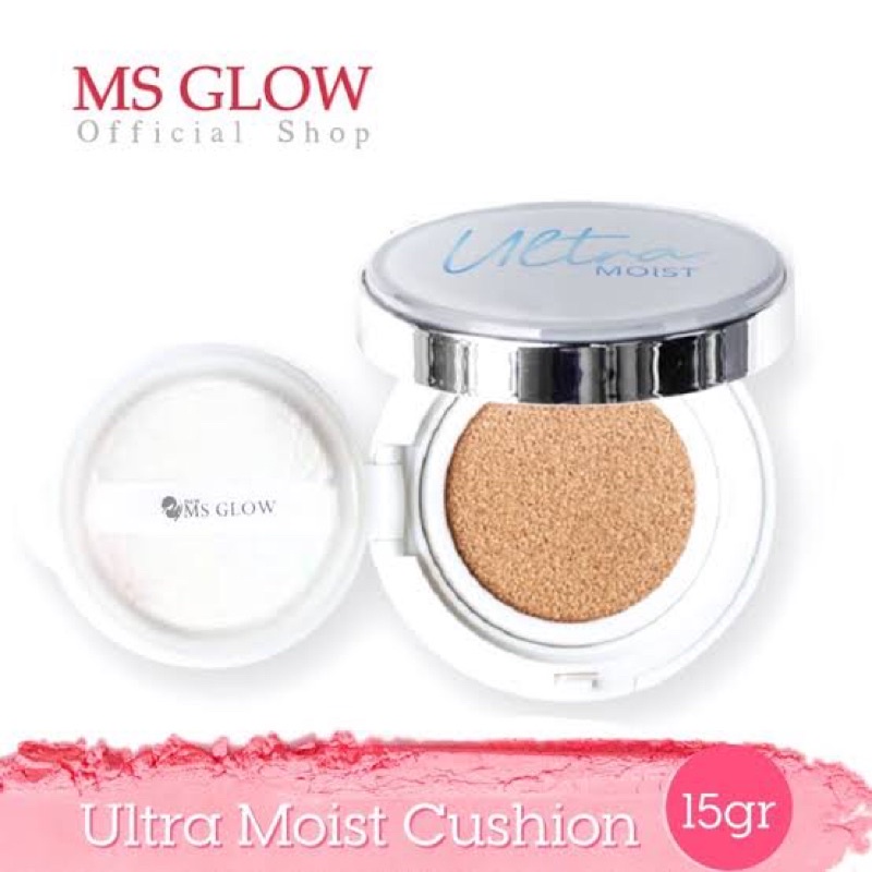 Jual MS GLOW ULTRA MOIST CHUSHION BEDAK MS GLOW FOUNDATION RINGAN