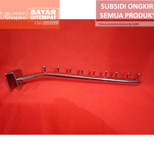 Hanger suling pipa kotak 9 titik(paku) Shopee Indonesia