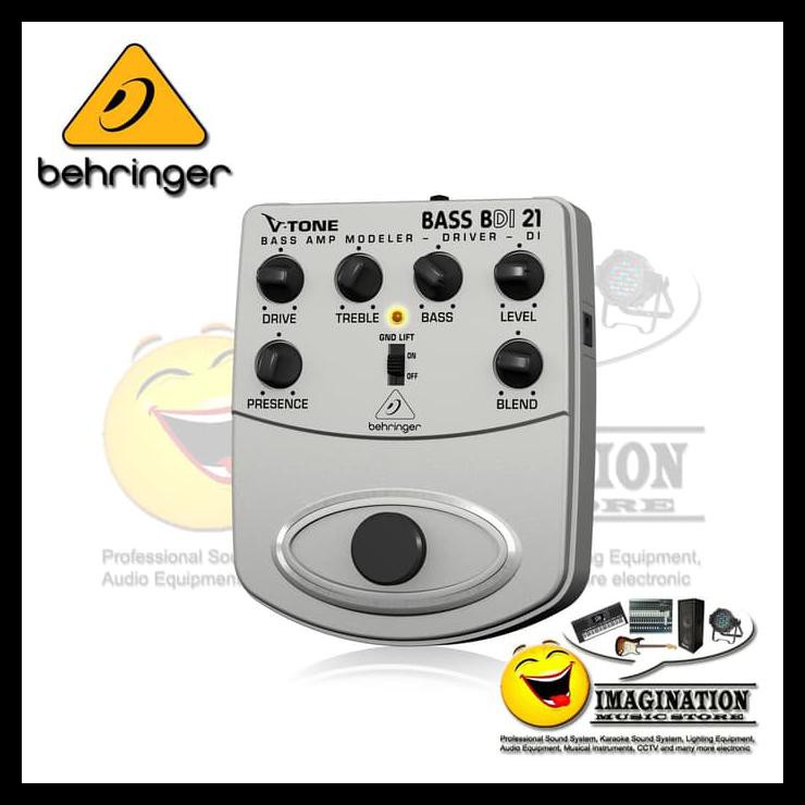 Behringer Bdi21 V-Tone Bass Driver Di Pedal | Shopee Indonesia