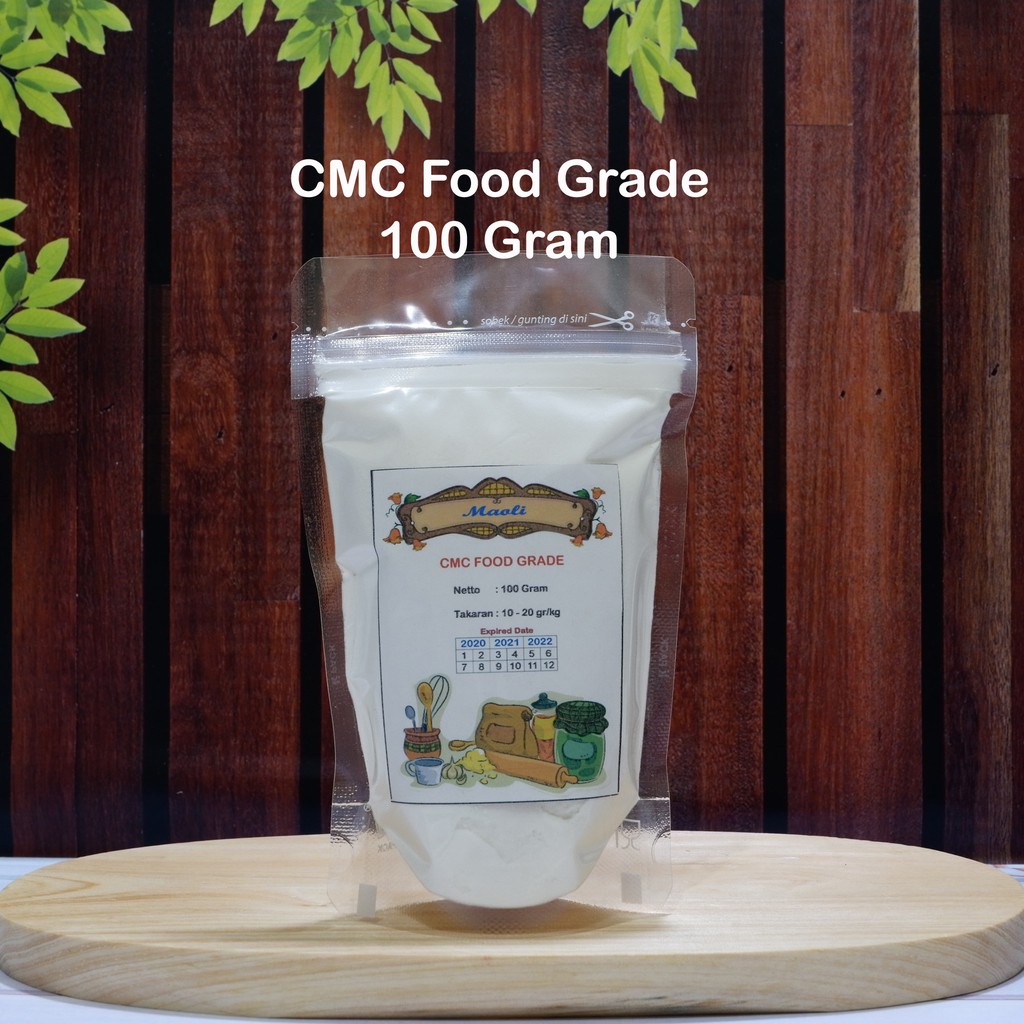 CMC Food Grade 100 Gram / Karboksimetil Selulosa / Pengental Makanan /  Carboxymethyl Cellulose | Shopee Indonesia