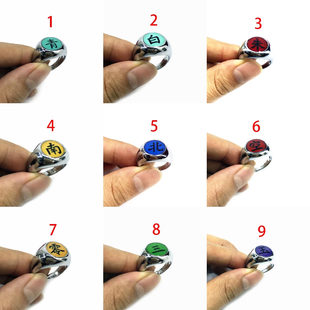 The Akatsuki Nail Colors