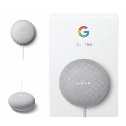 Jual Smarthome Speaker Google Nest Mini 2Nd Gen White/Charcoal | Shopee Indonesia
