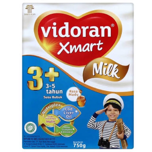 Jual Susu Vidoran Xmart 3+ 725Gr | Shopee Indonesia