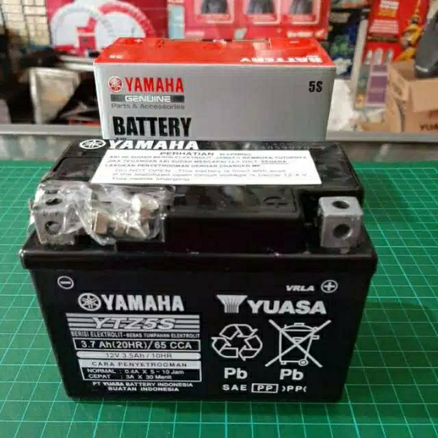 ACCU,AKI KERING YUASA YTZ5S ORI ATAU ORIGINAL YAMAHA MIO