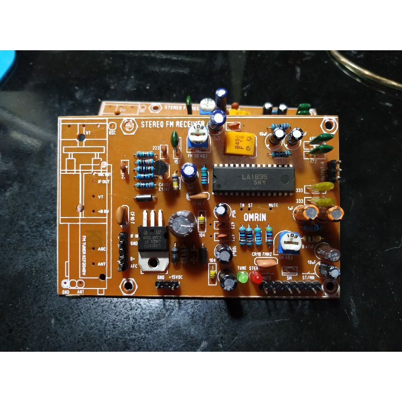 Jual KIT RADIO FM RECEIVER STEREO LA1835 Shopee Indonesia