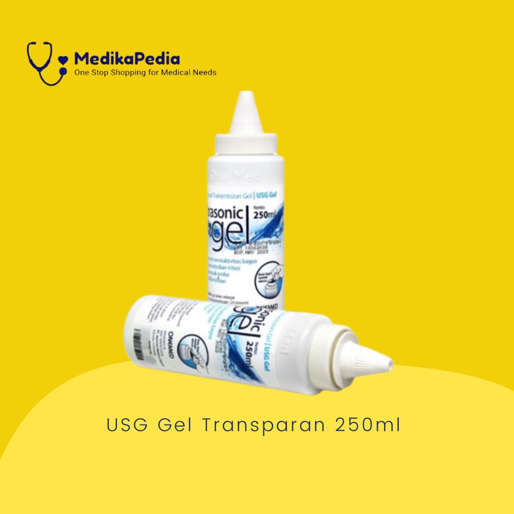 Jual USG Gel Onemed 250ml / Ultrasonic Gel Transparant One Med Shopee