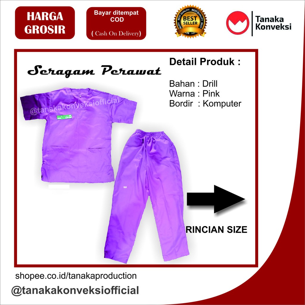 Jual SERAGAM PERAWAT RUMAH SAKIT Indonesia|Shopee Indonesia