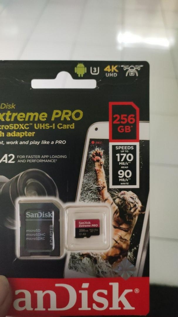 Jual Sandisk Microsdxc Extreme Pro 256Gb A2 Up To 170Mb/S | Shopee Indonesia