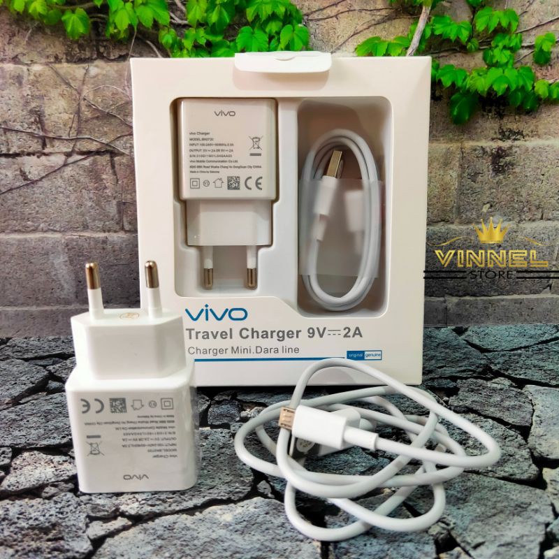 Charger Vivo Original 100 2A Fast Charging ORI V5 V7 V9