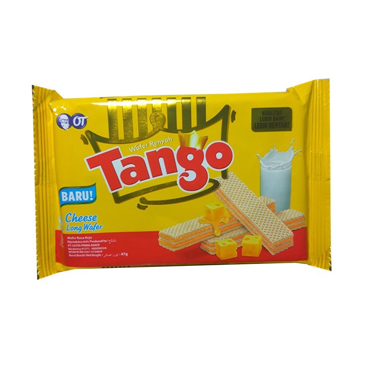 Tango Wafer Long Keju 47gr x 10 Shopee Indonesia
