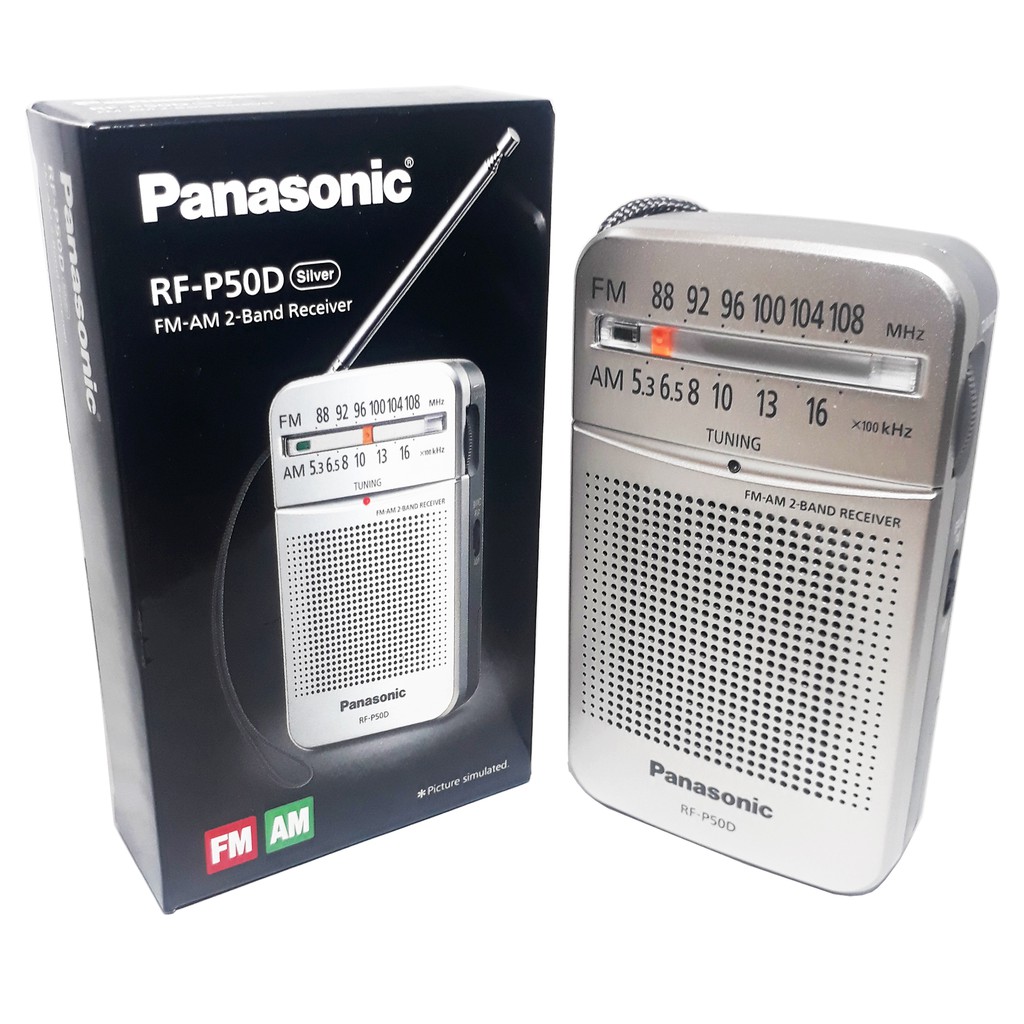 Radio Panasonic Pocket RFP50D AMFM Radio Saku Suara Jernih Shopee
