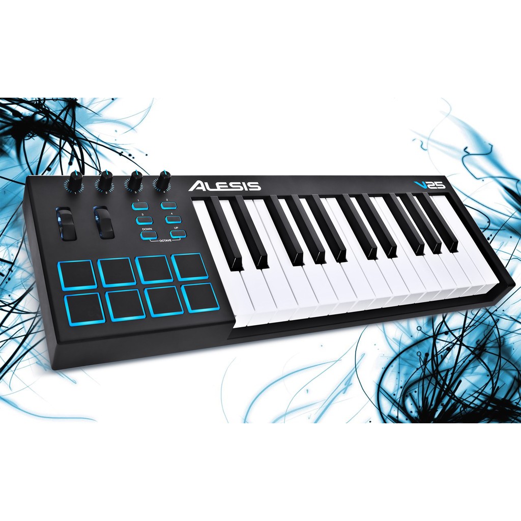 Jual Alesis V25 Usb Midi Controller Keyboard, 25-Key | Shopee Indonesia