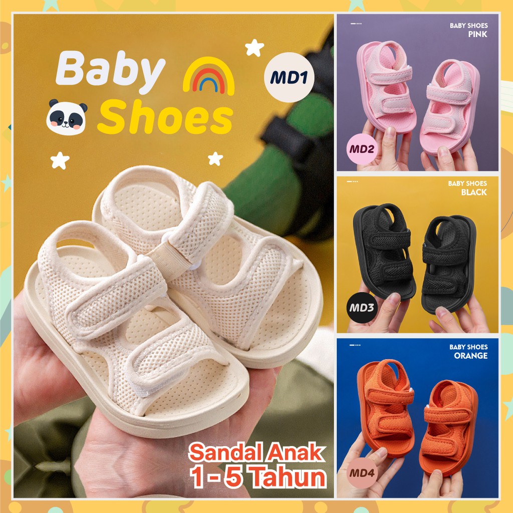 Jual LAPAGO Sepatu Sandal Anak Kain Jala Lembut Laki laki Perempuan