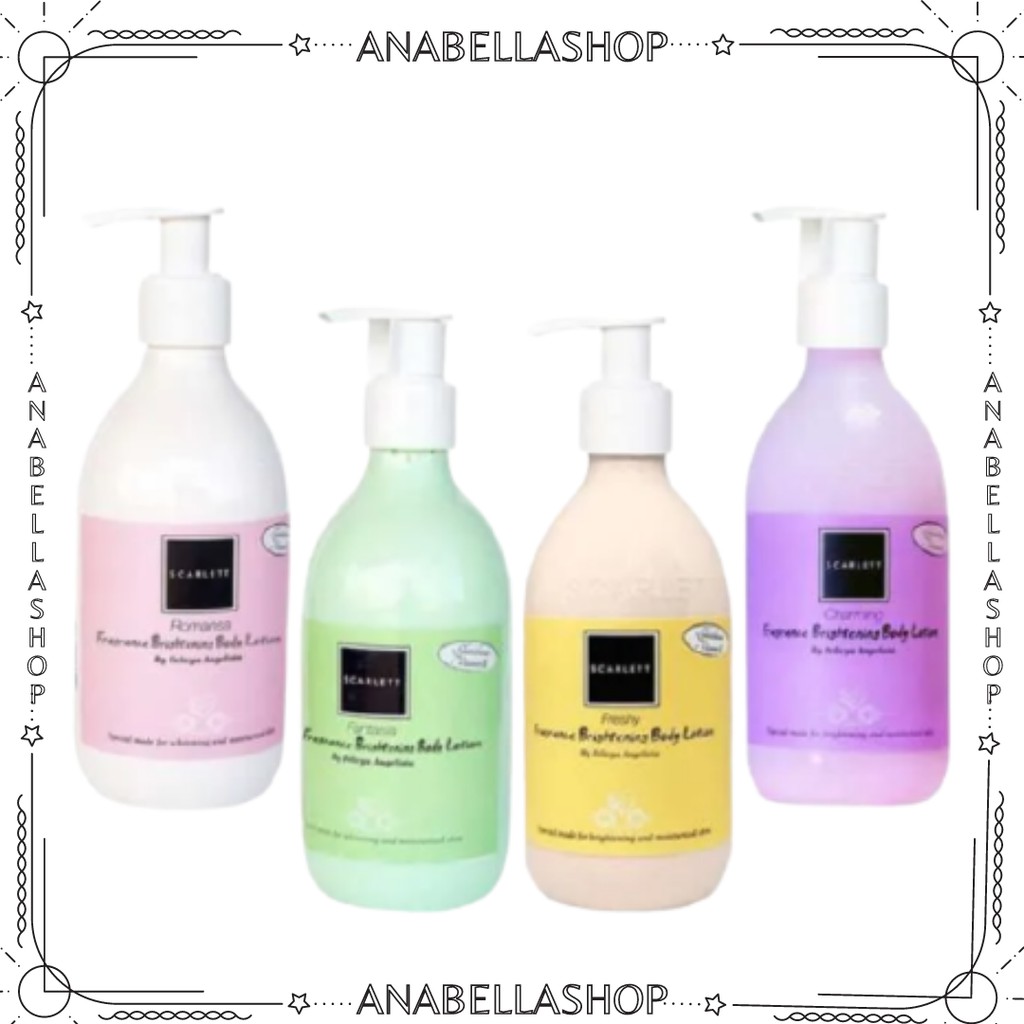 SCARLET WHITENING BODY LOTION LOTION PEMUTIH SCARLETT ORIGINAL 100