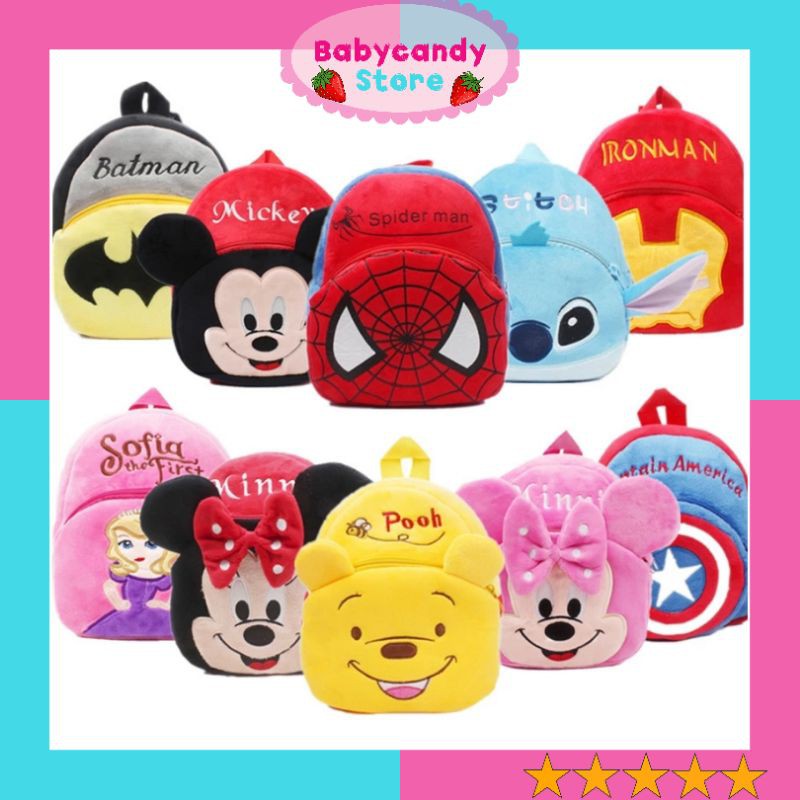 TAS ANAK KARAKTER (PO 3 HARI) Shopee Indonesia