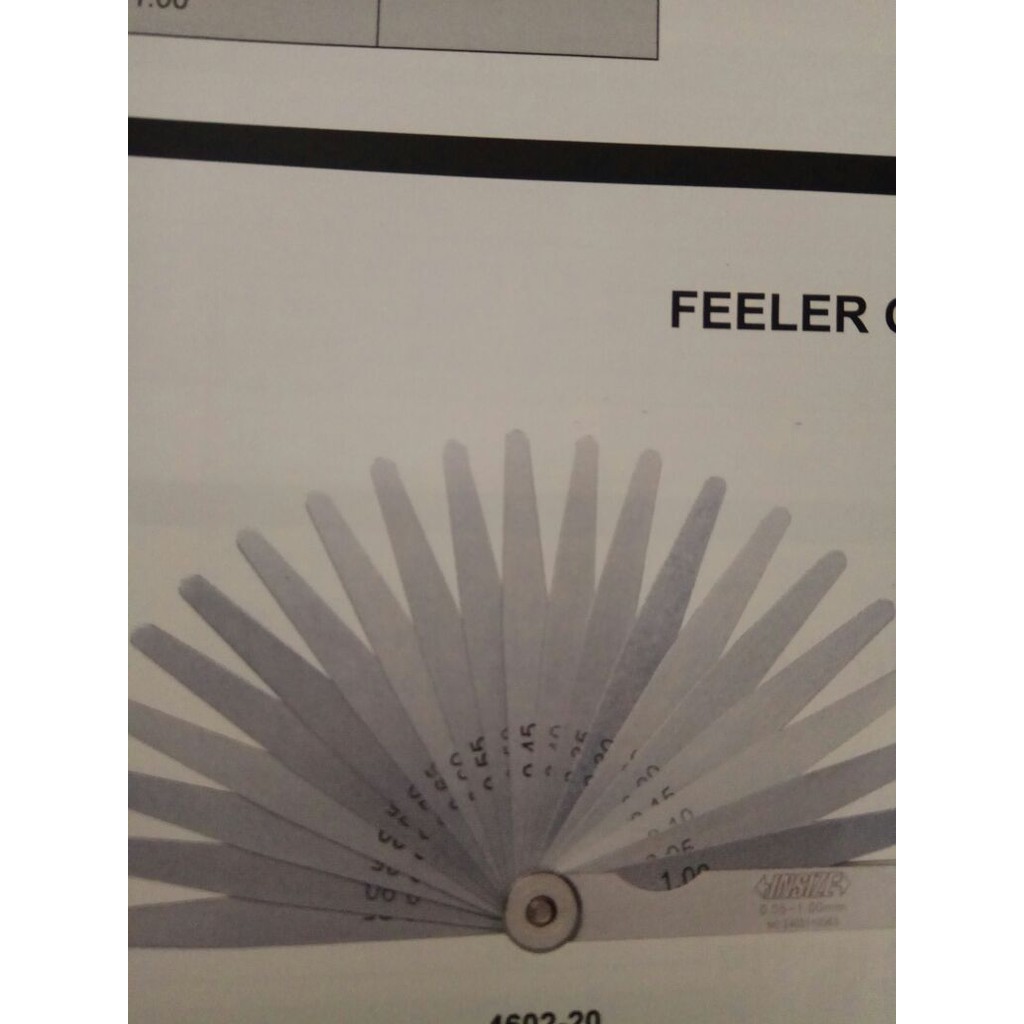 Jual INSIZE 460232 FEELER GAUGE VULLER FILER FILLER GAGE ALAT UKUR GAP