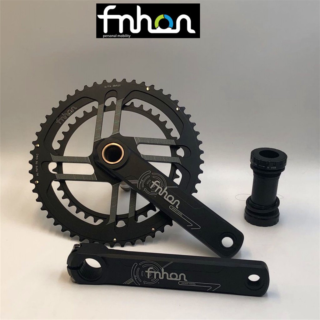 FNHON crank set 53-39T SP8 412 DAHON sepeda lipat sepeda jalan sepeda model  berongga ukuran 170mm aksesoris sepeda cocok untuk sepeda lipat Ledakan  Gust | Shopee Indonesia