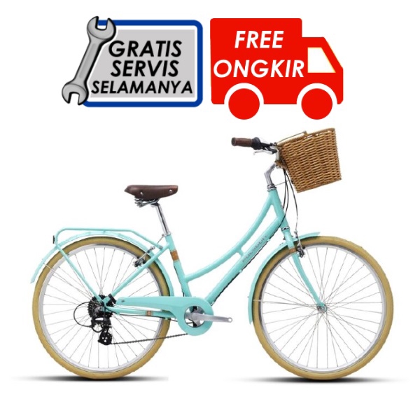 Sepeda Keranjang Sepeda Polygon Oosten 26 Shopee Indonesia