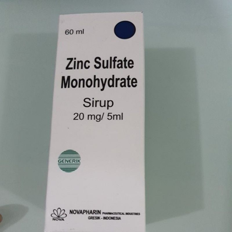 Jual Zinc Sulfate syr 20mg/5ml Shopee Indonesia