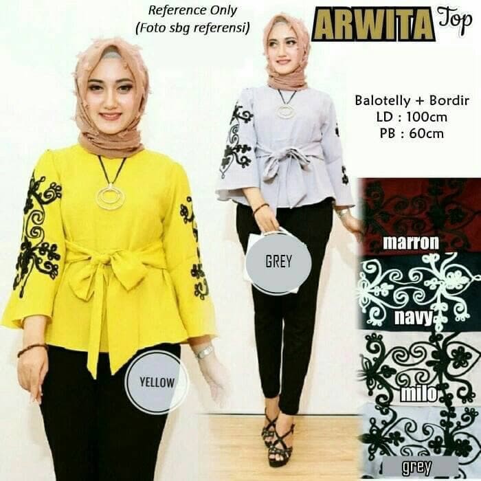 Ootd Kemeja Motif Hijab Hijab Muslimah