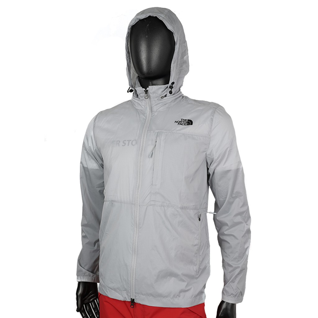 Jual The North Face Men Travel Wind Jacket Grey-Nf0A3V4Ga0M | Shopee Indonesia