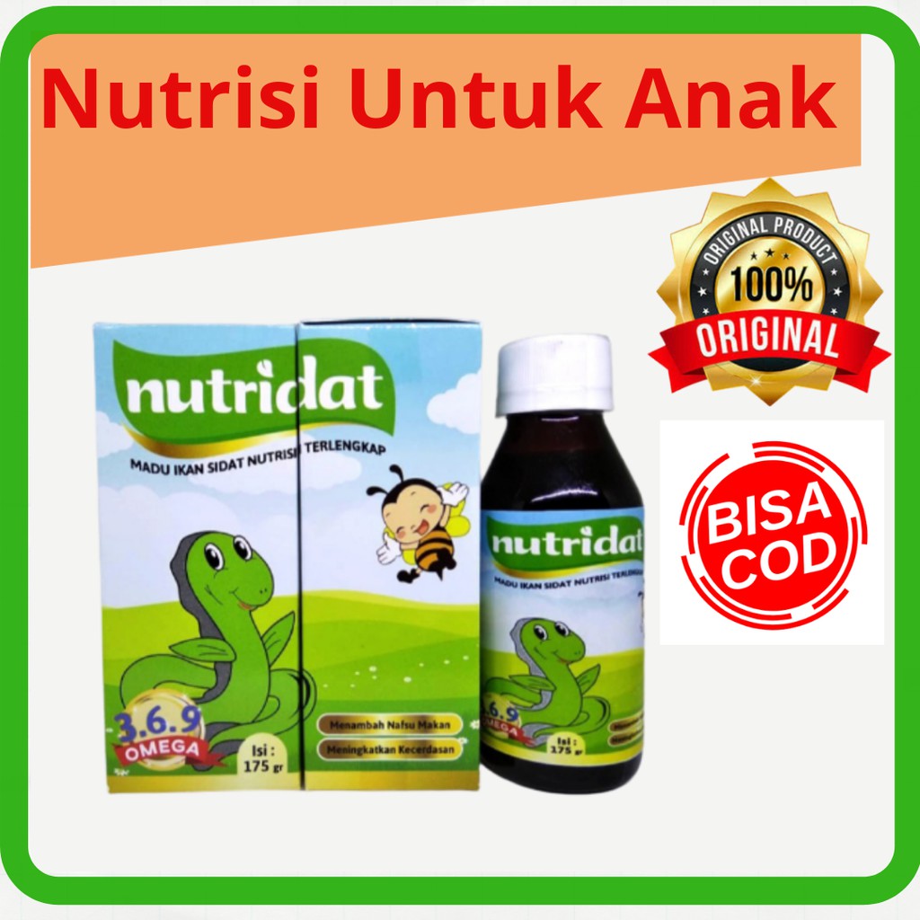 NUTRIDAT MADU HERBAL ALAMI IKAN SIDAT UNTUK PENGGEMUK PENAMBAH NAFSU MAKAN  ANAK TERBUKTI 100% AMPUH | Shopee Indonesia