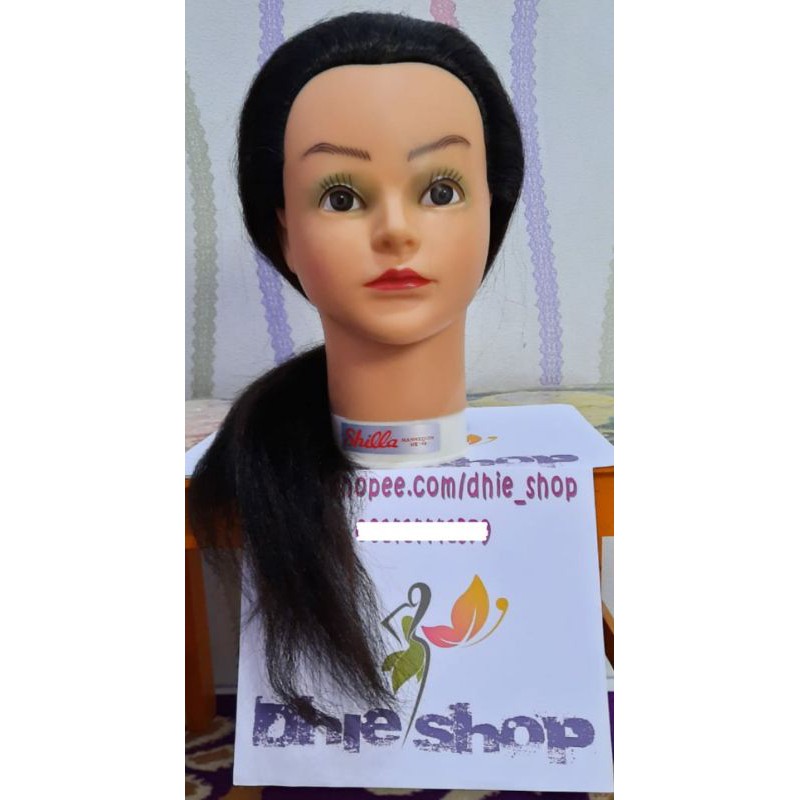 Jual MANNEQUIN kepala Shilla HK92, HK93, HK94 (human hair) Indonesia