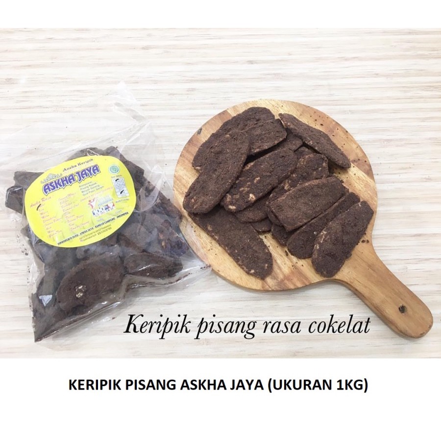 Jual Keripik Pisang Askha Jaya Ukuran 1Kg | Shopee Indonesia