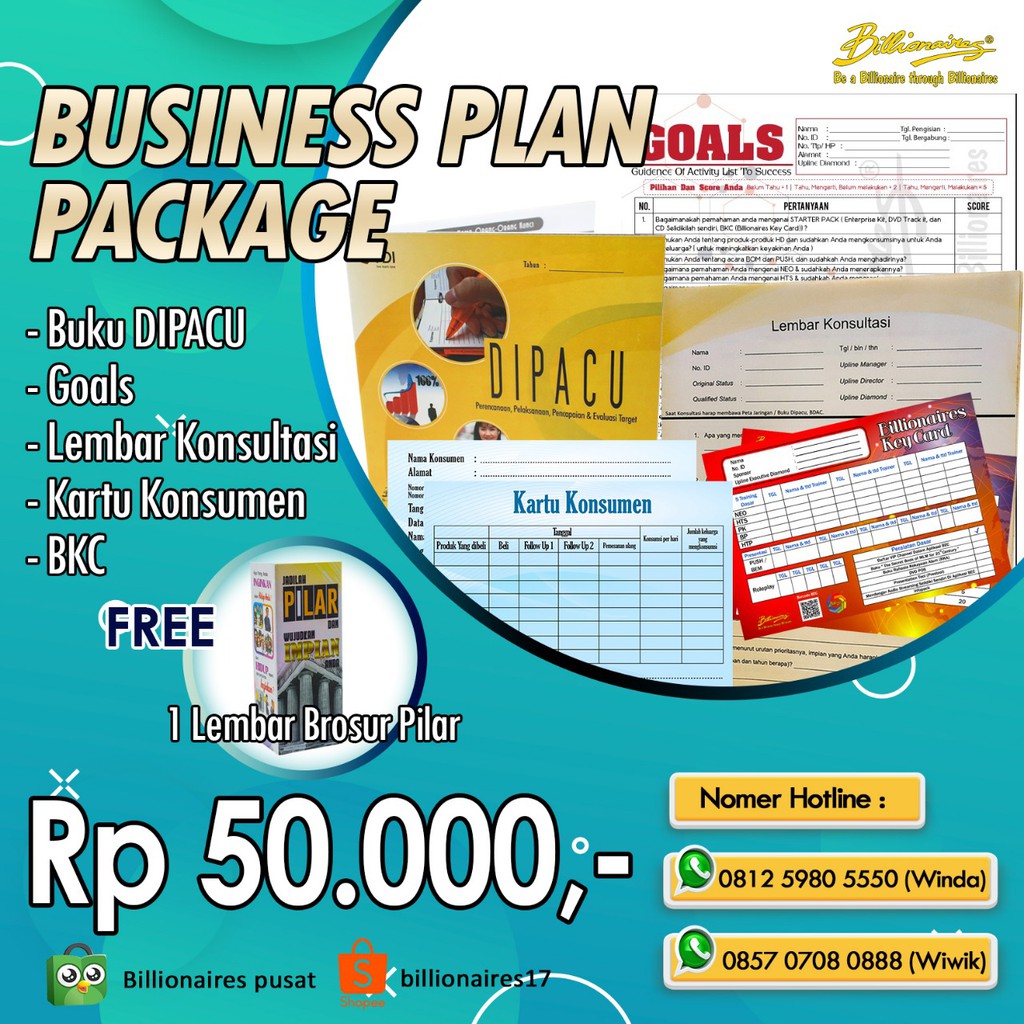 Toko Online Billionaires Pusat Shopee Indonesia