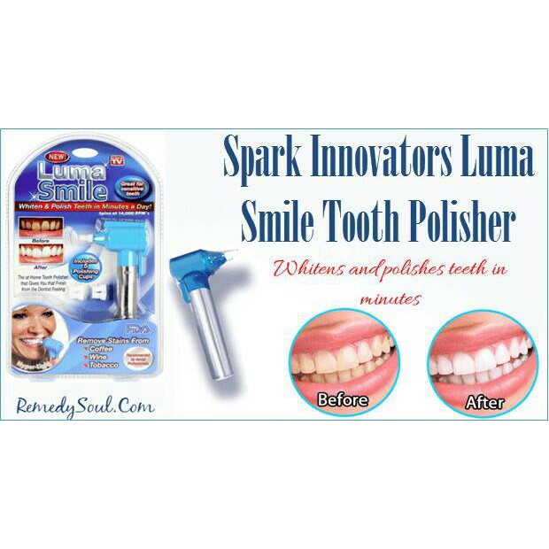 Pemutih Gigi Luma Smile/ Whiten Polish tooth/ pembersih karang plak