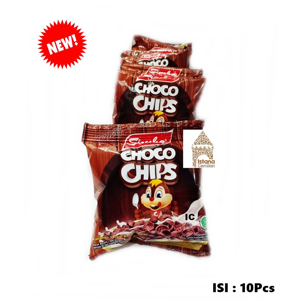 Simba Choco Chips Isi 10Pcs (Bentuk Mirip Dengan Koko Krunch). Sereal