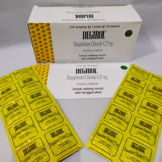 Degirol 1x10&rsquo;s / strip | Shopee Indonesia