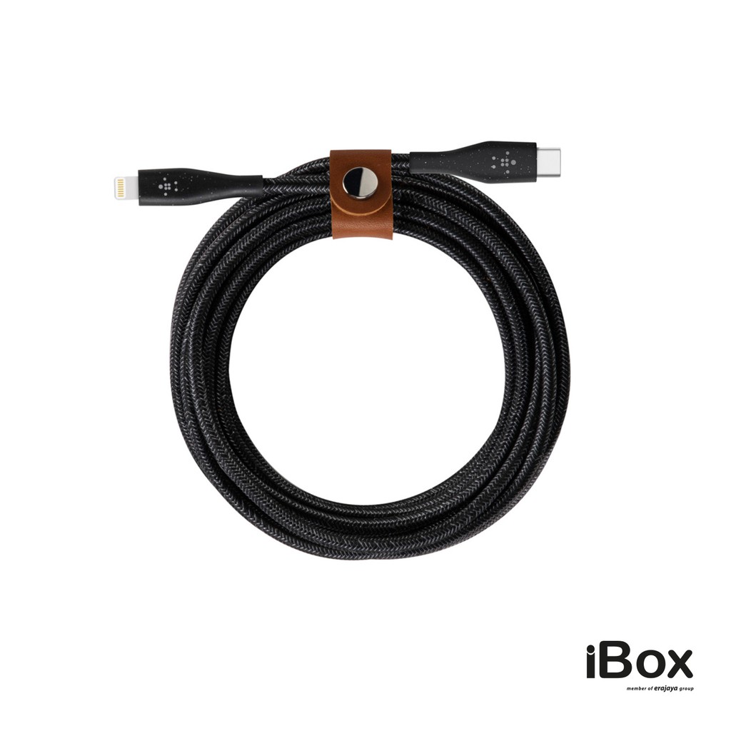 Jual Belkin Boost Charge Usb-C Cable With Lightning Connector - Black | Shopee Indonesia