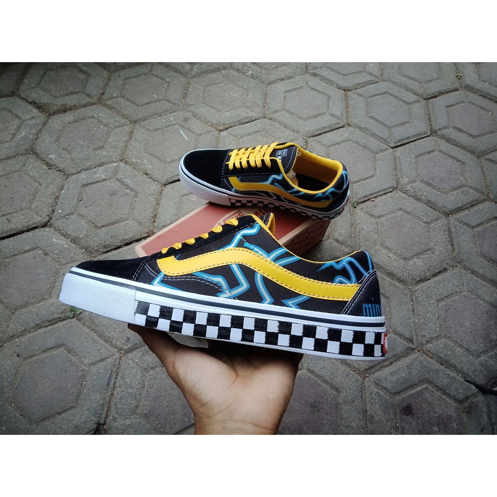 Siap Kirim Sepatu Vans PRIA Oldskool SEPATU Sekolah Olahraga Santai
