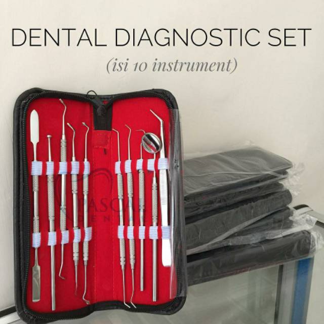 Dental Instrument Kit / Dental Diagnostic Set Shopee Indonesia