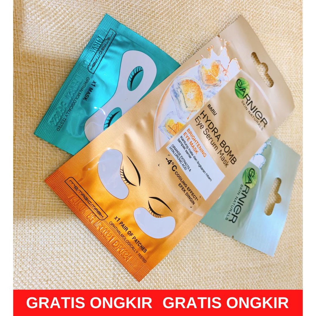 Jual Garnier Hydra Bomb Brightening Eye Mask Serum Skin Care (Samarkan