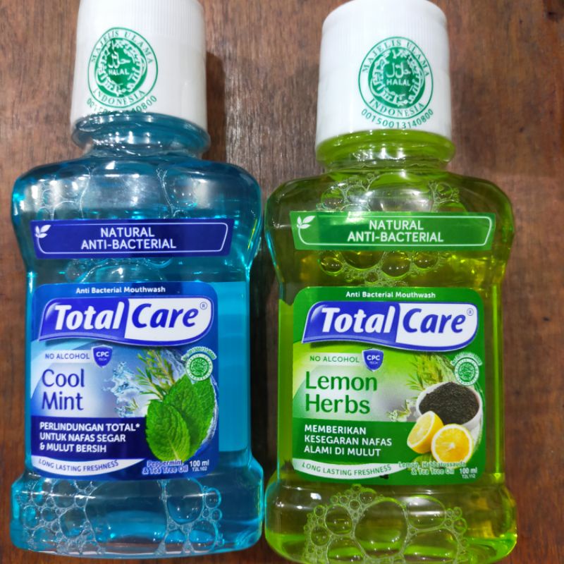 Jual total care anti bacterial mouthwash Shopee Indonesia