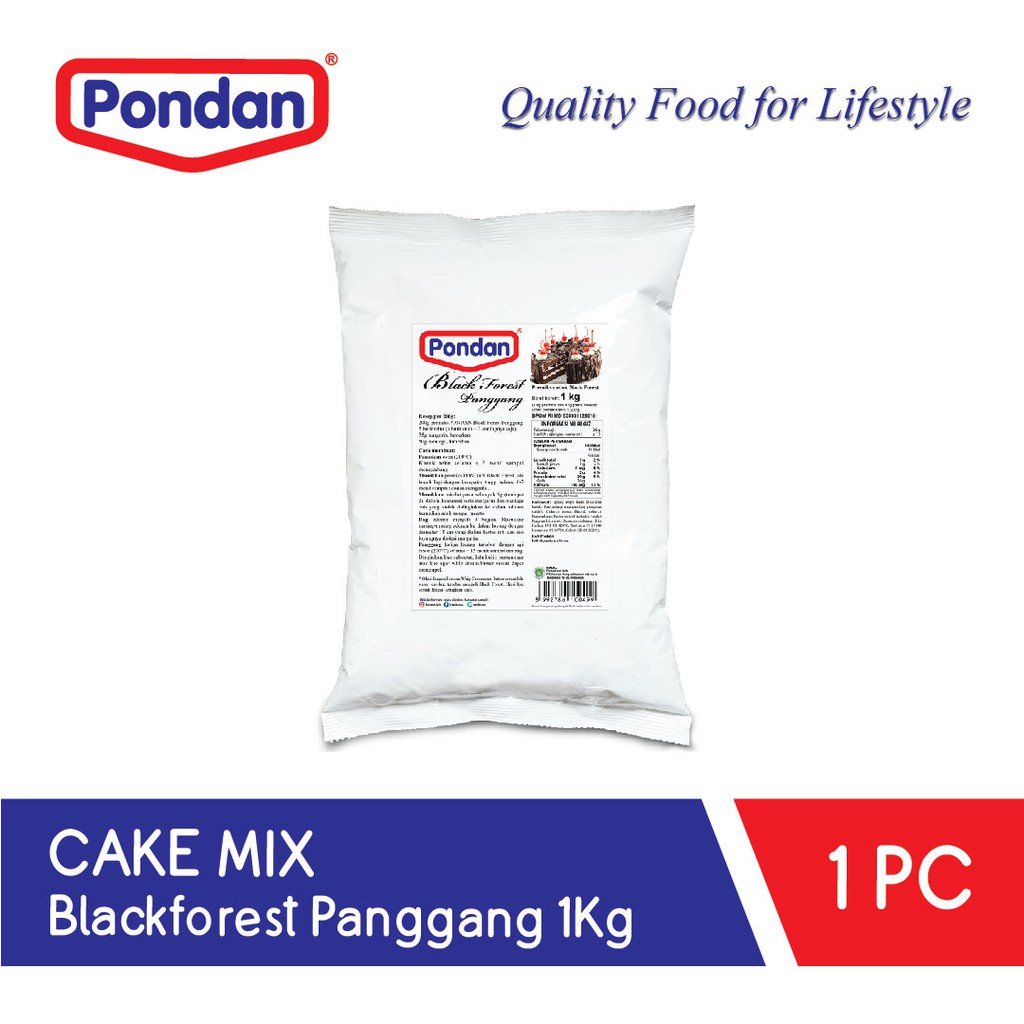 Pondan Black forest panggang BULKY Shopee Indonesia