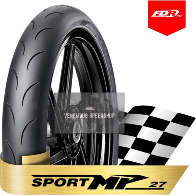 Jual Ban Balap Fdr Mp 27 Ukuran 90/80-14 (Tubeless) (Softcompound) | Shopee Indonesia