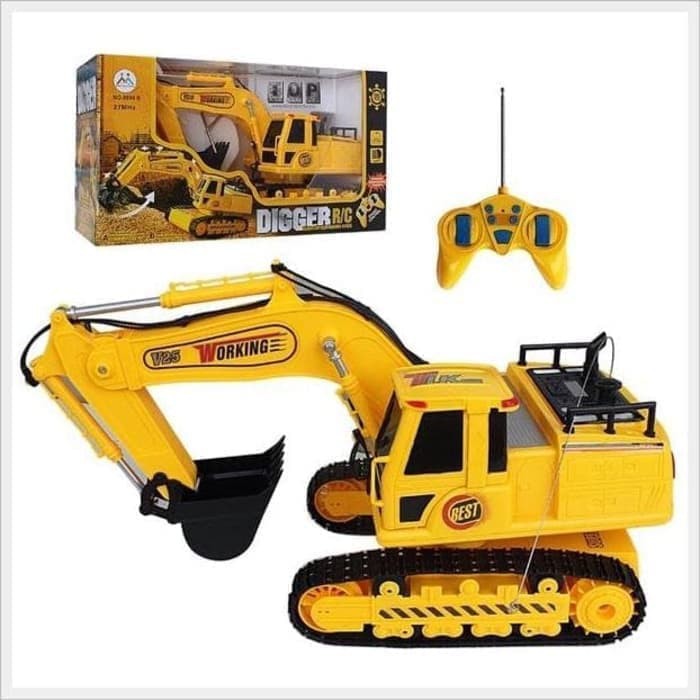 Jual Mainan Excavator Remote Digger/ Beko Remote | Shopee Indonesia