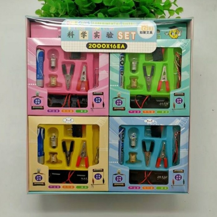Jual Set Permainan Edukasi Rangkaian Elektronik Lampu Untuk Anak Sekolah | Shopee Indonesia