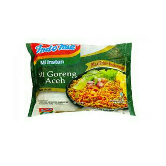 Indomie Goreng Rasa Mie Aceh isi 6 bungkus Shopee Indonesia