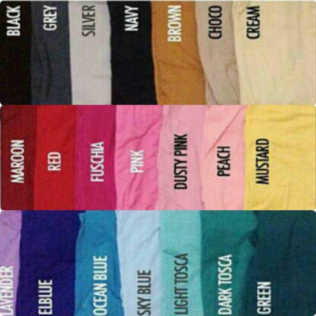 SKINNY SKIRT (warna lengkap) | Shopee Indonesia