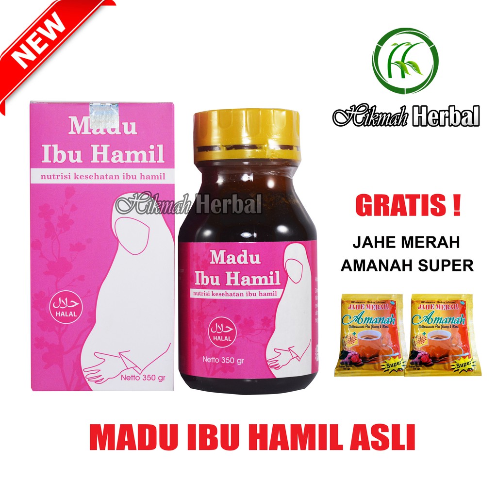 Madu Ibu Hamil al Mabruroh untuk hamil muda dan mensehatkan kandungan